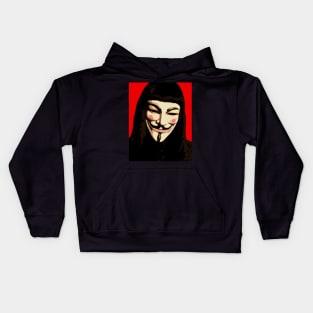 guy fawkes Kids Hoodie